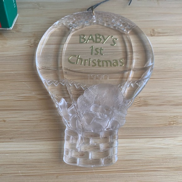 Hallmark Keepsake Ornament * Baby’s First Christmas * 1990 - Picture 2 of 3